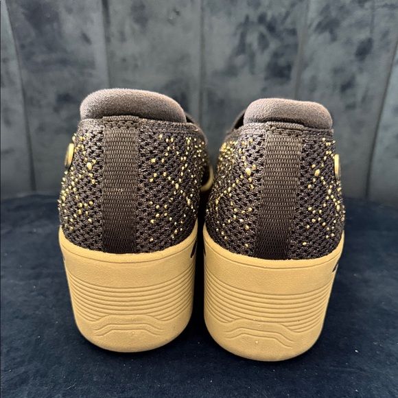 Martha Stewart x Skechers Pier Lite Sparkle Navy Women's Comfort Heels Size 9 - Picture 5 of 7